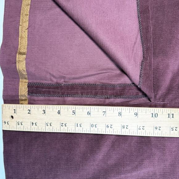 Vintage 80s Wrangler Burgundy Corduroy A-Line Skirt Women’s 11 Western 26” Waist - Picture 10 of 10